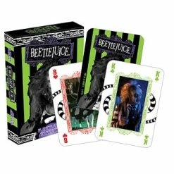 Aquarius Beetlejuice Playing Cards Toys And Games