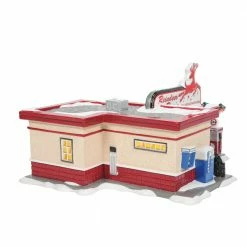 Reindeer Gas Station By Department 56