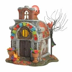 Department 56 *RETIRED* Day Of The Dead Crypt From Dept 56 Halloween Snow Village