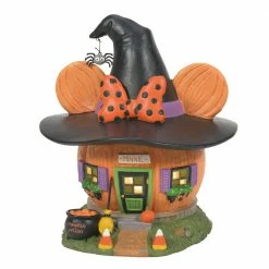 Department 56 Minnie's Pumpkintown House From Dept 56 Disney Village