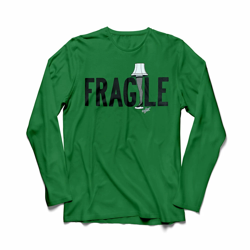 A Christmas Story House Fragile LONG SLEEVE Tee From A Christmas Story Apparel 4 A Christmas Story House Fragile LONG SLEEVE Tee From A Christmas Story Apparel