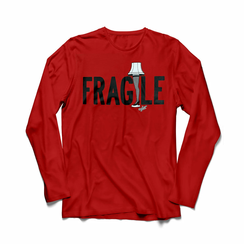 A Christmas Story House Fragile LONG SLEEVE Tee From A Christmas Story Apparel 5 A Christmas Story House Fragile LONG SLEEVE Tee From A Christmas Story Apparel