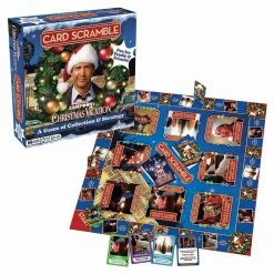 Aquarius Toys And Games Christmas Vacation Card Scramble