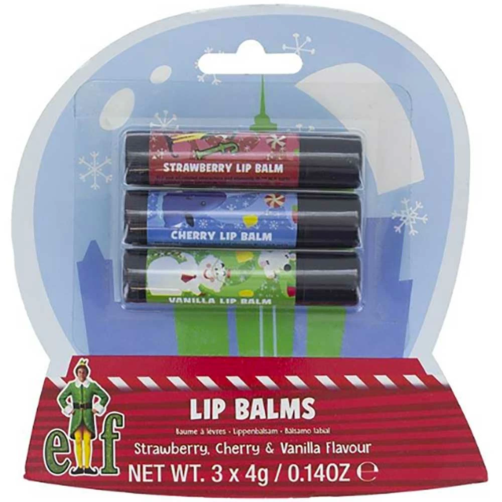 Paladone Hats And Accessories Elf The Movie Lip Balm 3 Paladone Hats And Accessories Elf The Movie Lip Balm