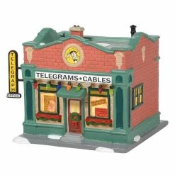 Department 56 Hohman Telegraph Office From Dept 56 A Christmas Story Village