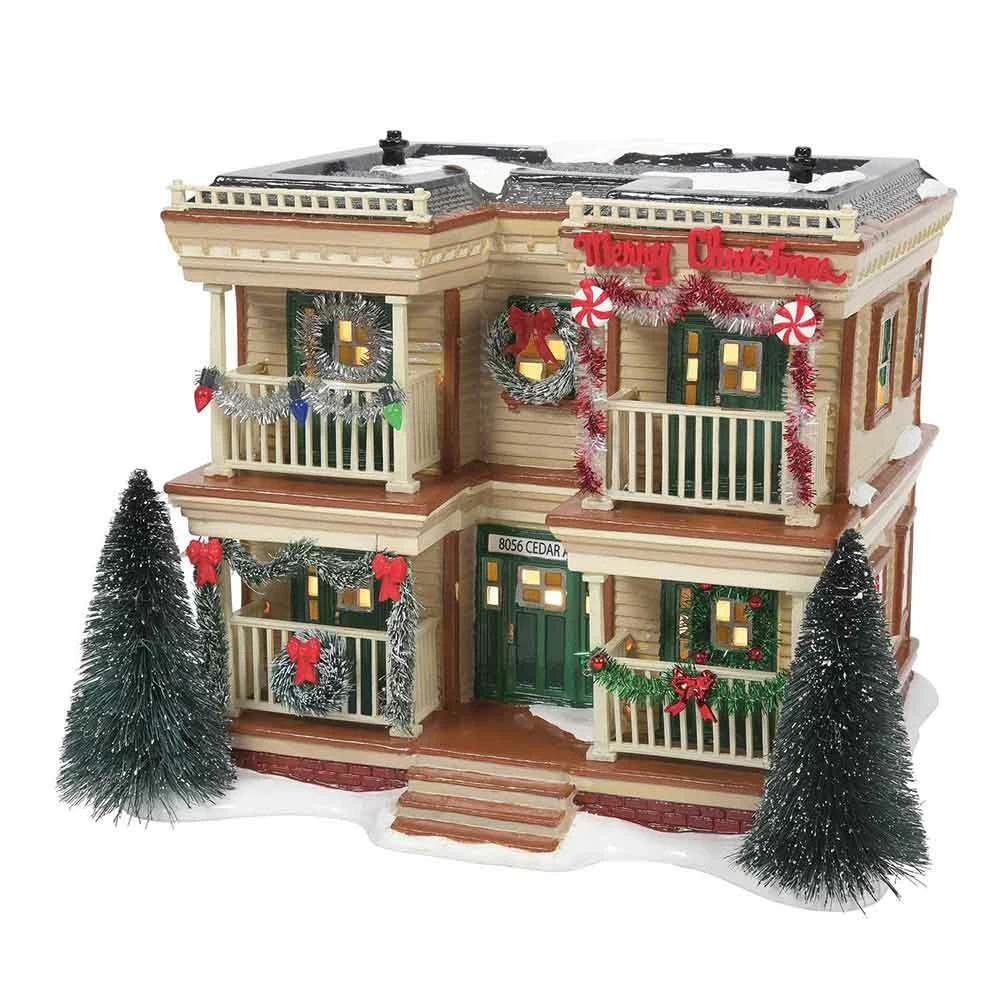Department 56 Holiday Flats From Dept 56 Snow Village 3 Department 56 Holiday Flats From Dept 56 Snow Village