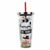 Spoontiques Oh Fudge 20oz Glitter Straw Cup From A Christmas Story