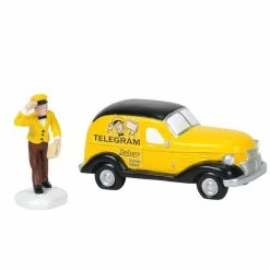 Department 56 Old Man's Telegram Delivered From Dept 56 A Christmas Story Village