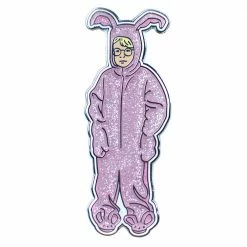 A Christmas Story House Pink Nightmare Glitter Enamel Pin From A Christmas Story